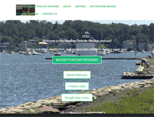 Tablet Screenshot of healingoutsidethebox.com
